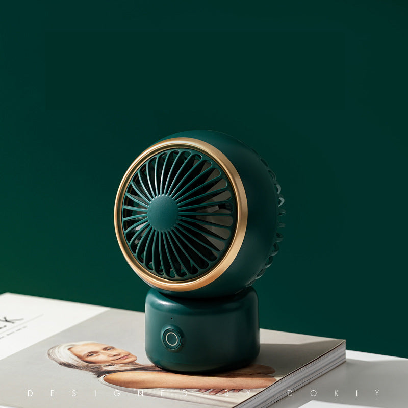 Desktop Fan USB Small Fan Household Silent Fan Desktop Floor Electric Fan Handheld Portable by eprolo