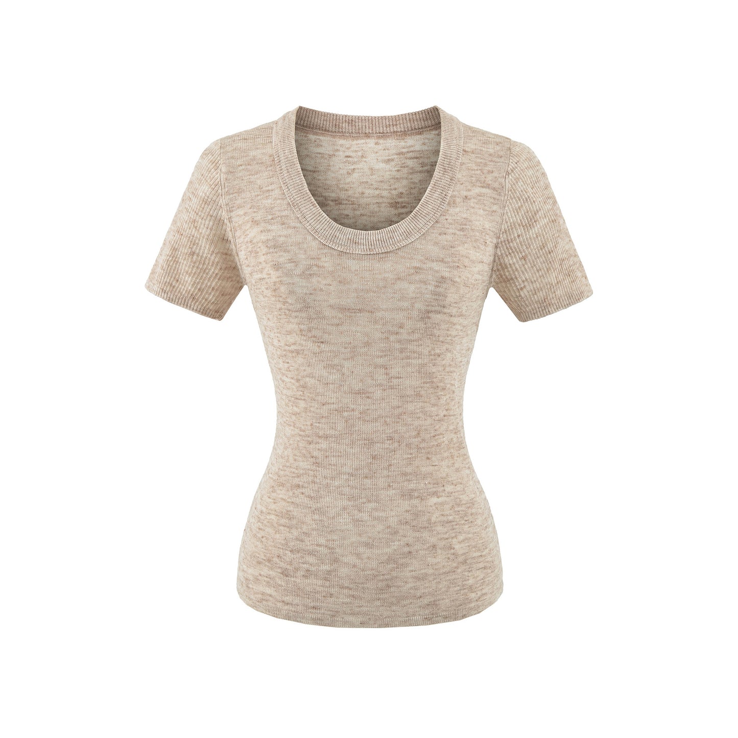 U-neck short sleeved top by eprolo