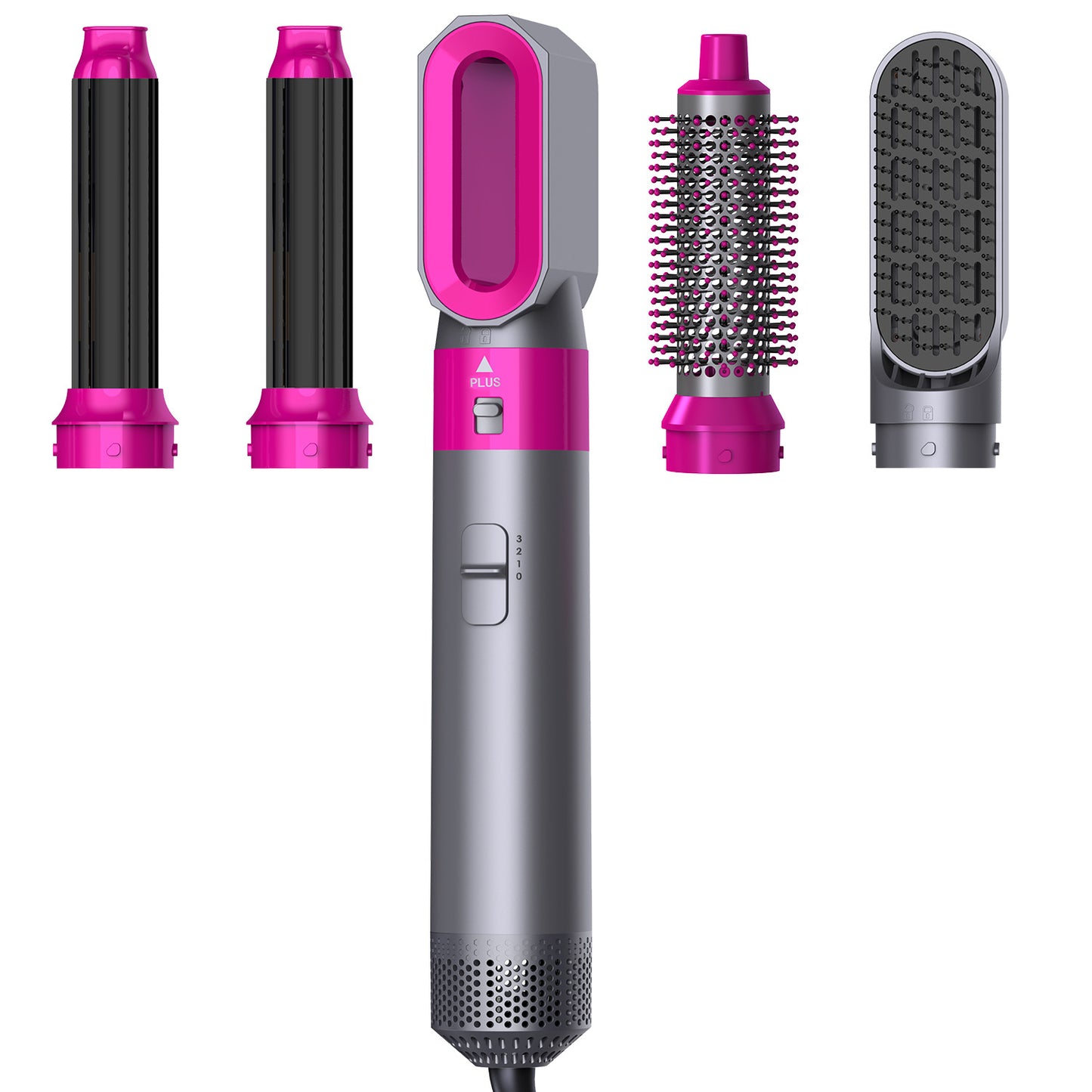 5 in 1 Hair Styler Professional Hair Dryer Brush Blow Dryer Air Wrap Hot Air Brush by eprolo