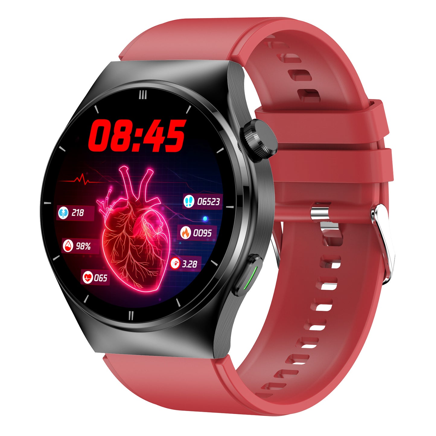 F320 laser therapy Bluetooth call uric acid lipids watch non invasive blood sugar heart rate body temperature smart watch by eprolo