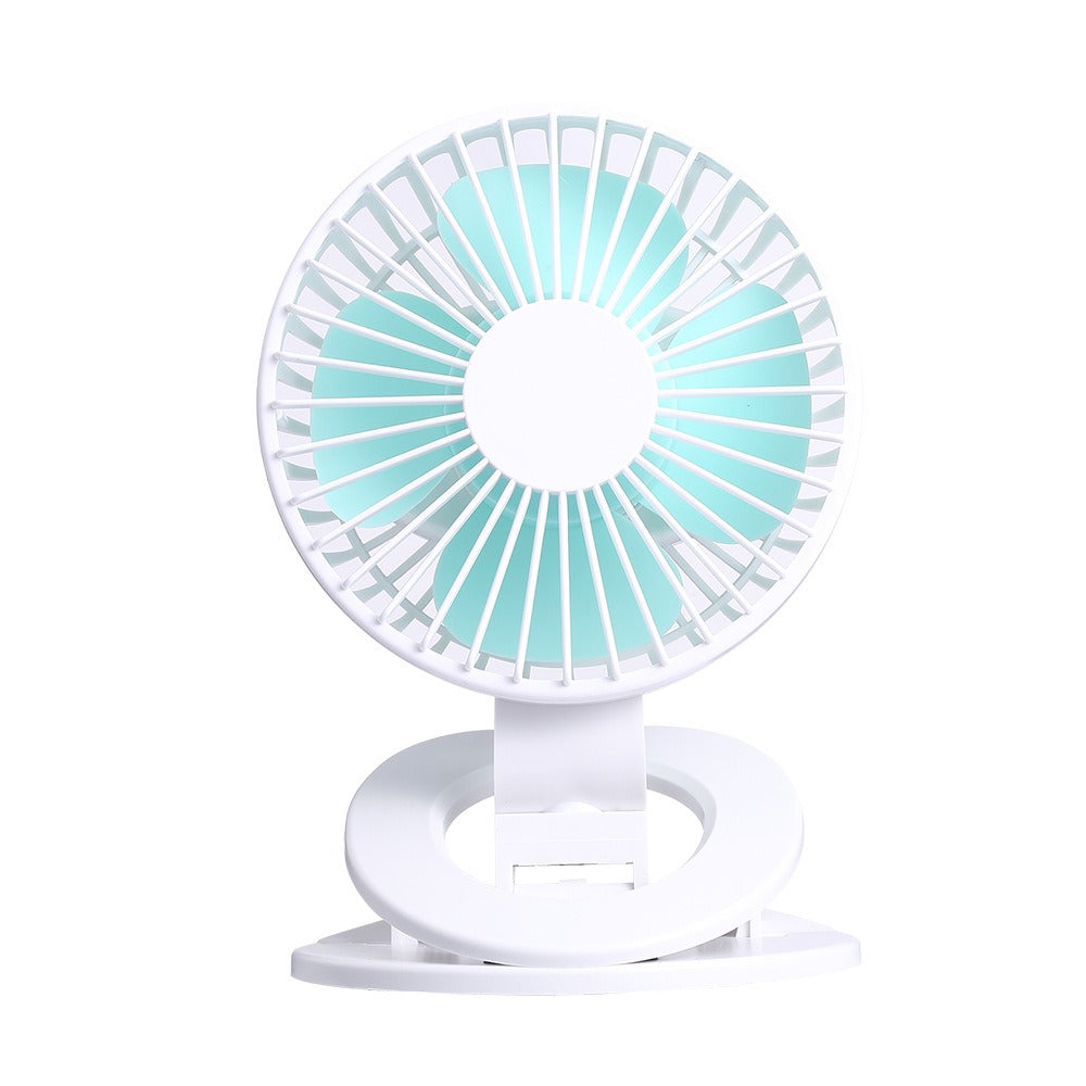 The New Clip Fan Mini Desktop USB Small Fan Dormitory Charging Car Home Gift Fan by eprolo
