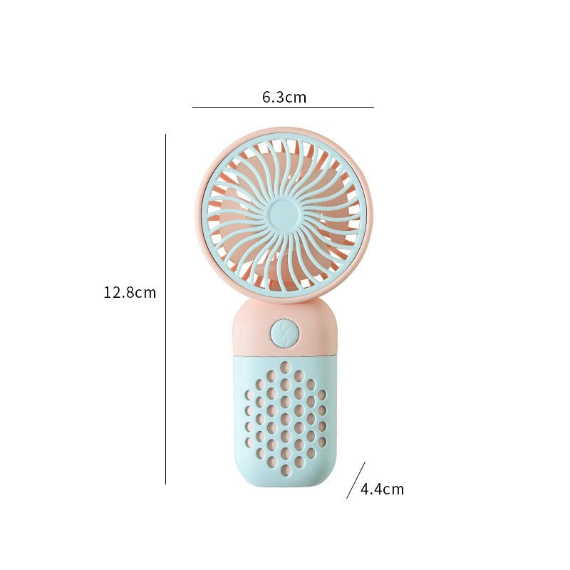 Handheld fan minimalist mini charging small fan portable outdoor student small electric fan by eprolo