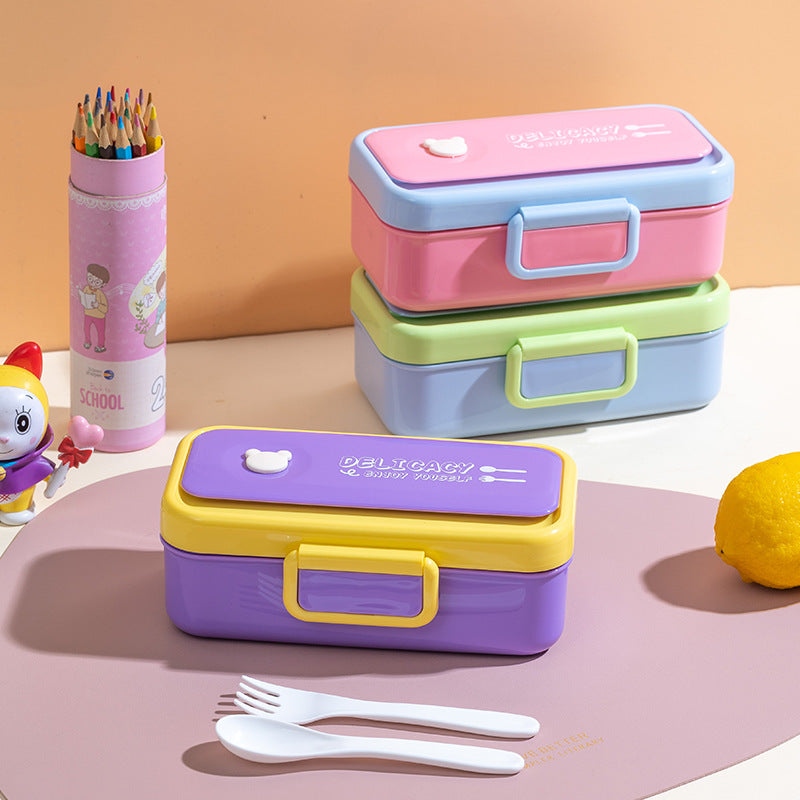 Cartoon cute fashion microwaveable lunch box portable lunch box by eprolo