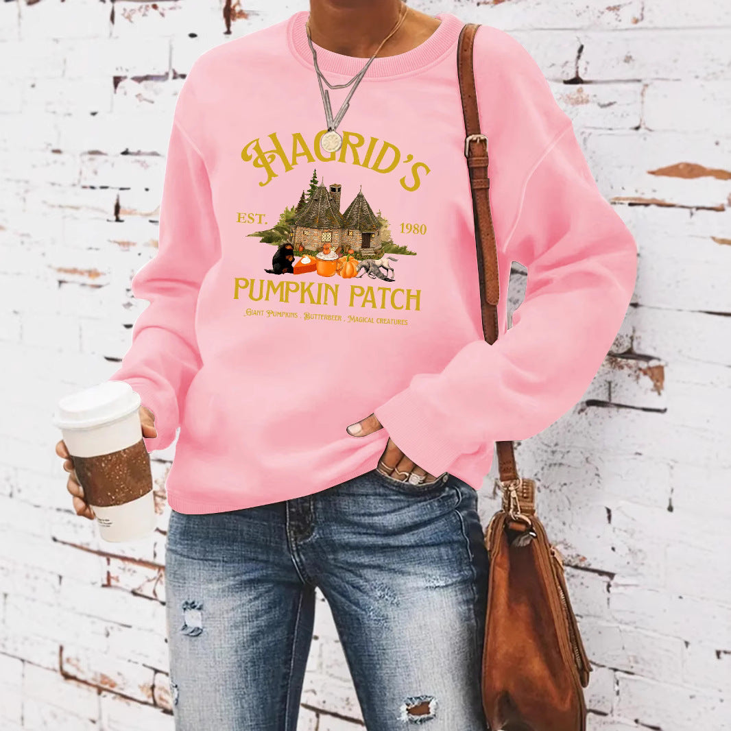 HAGRID'S print on hoodie