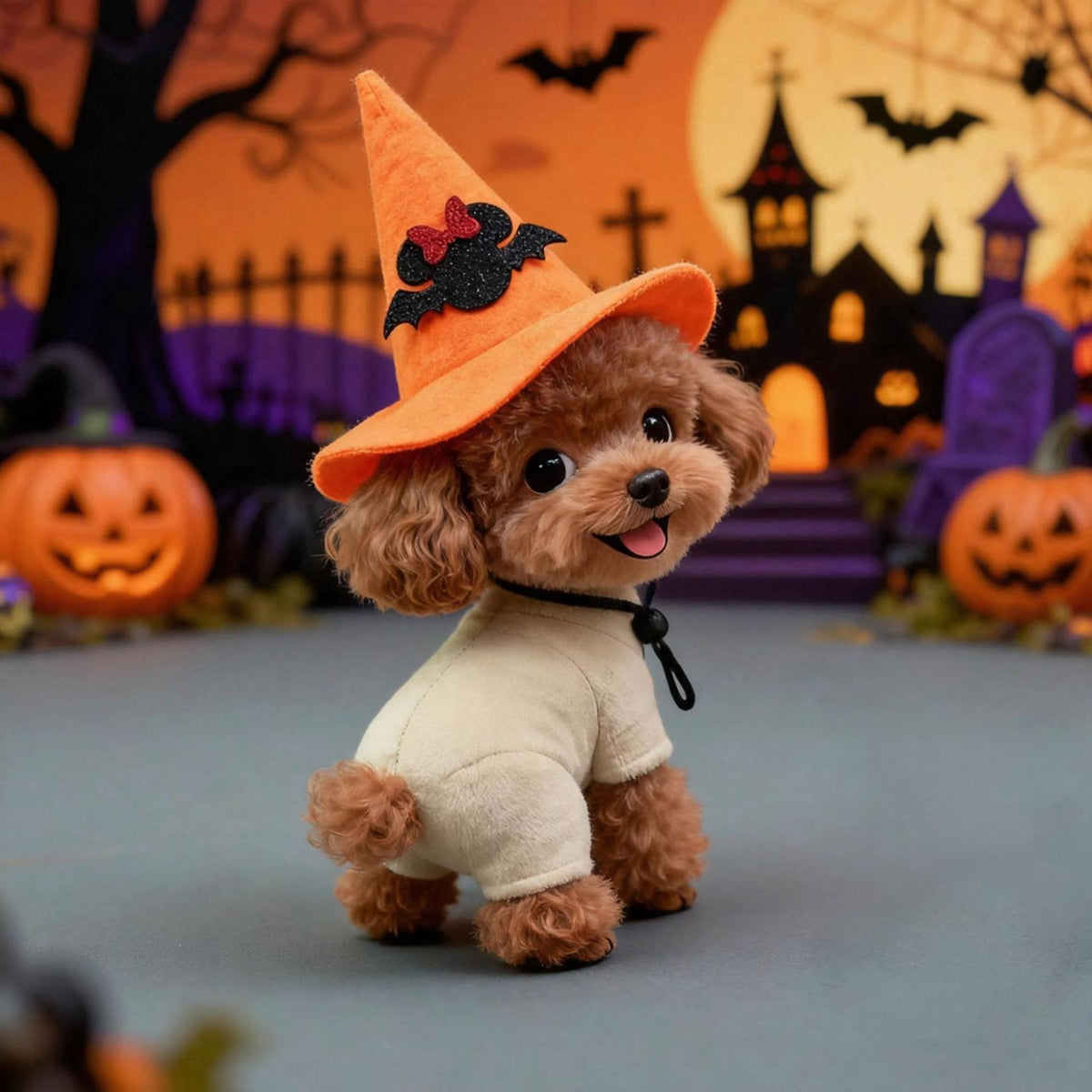 Pet Halloween Hat Creative Pumpkin Devil Spider New Stock Rabbit Pet Dog by eprolo