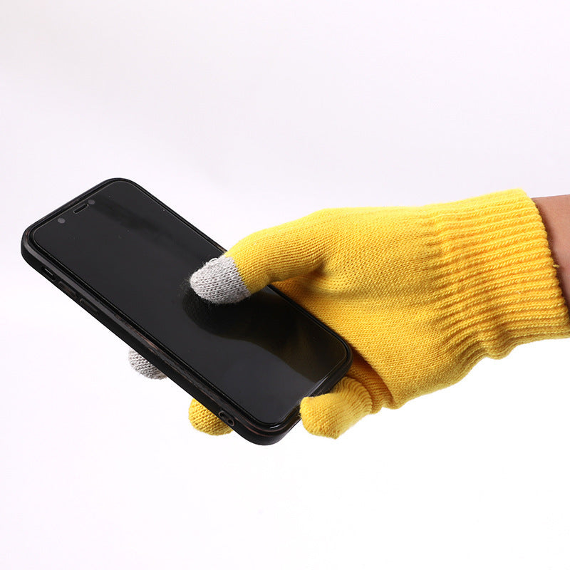 Winter Wireless Bluetooth Gloves Built-In Touch Screen Stereo Speakers Cycling Outdoor Gloves by eprolo
