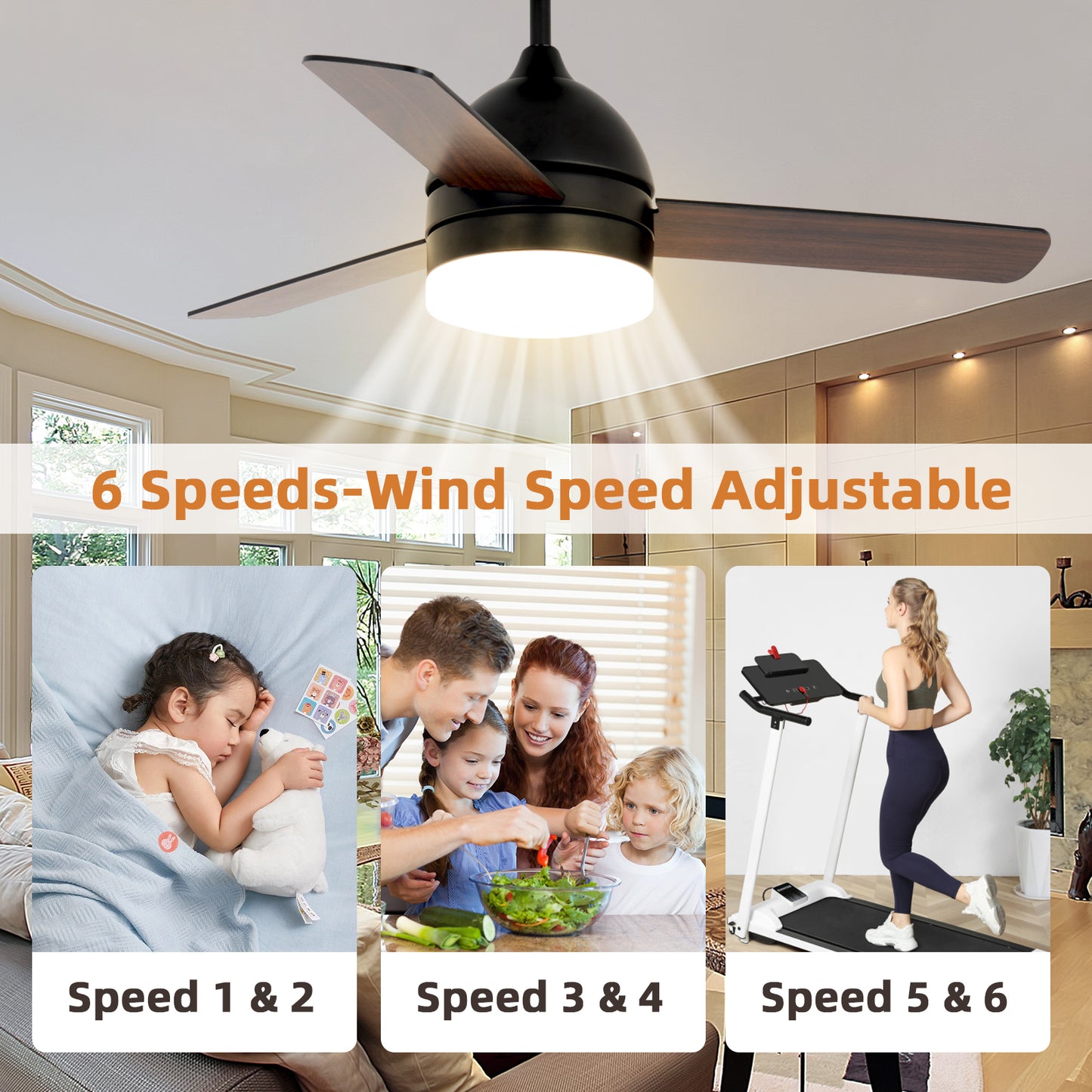 48-inch Minimalist Straight Blade Fan by eprolo