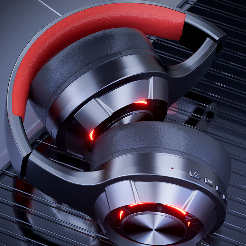 LED illuminated wireless Bluetooth headset for esports with ultra long battery life, Type-C computer headset by eprolo