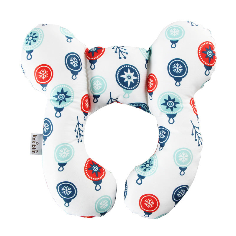 Baby head protection U-shaped pillow stroller fixed head pillow car seat sleeping protection head and neck pillow by eprolo