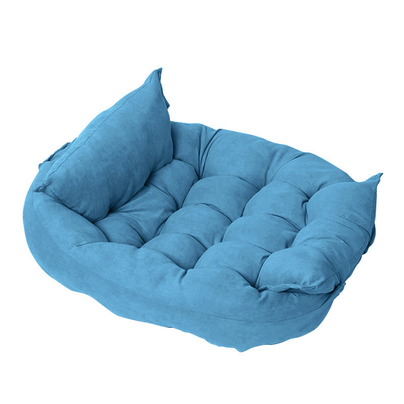 Four-Season Universal Summer Folding Dog Sofa Bed Soft Pet Cushion Pit Bull Small And Medium-Sized Dogs Pet Kennel by eprolo
