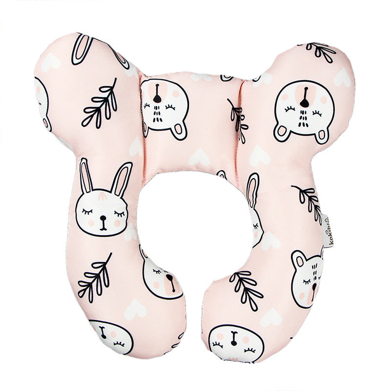 Baby head protection U-shaped pillow stroller fixed head pillow car seat sleeping protection head and neck pillow by eprolo