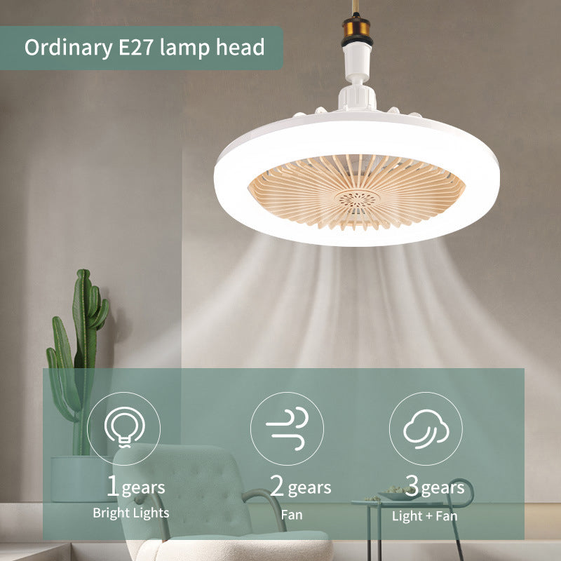 30W Ceiling Fan with Remote Control with Lighting Lamp E27 Converter Base with Aromatherapy for Bedroom Living Home by eprolo