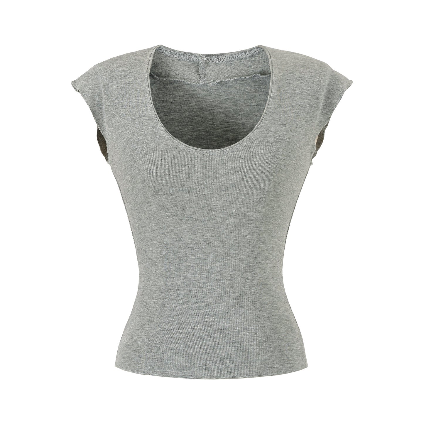 U-neck short sleeved T-shirt by eprolo