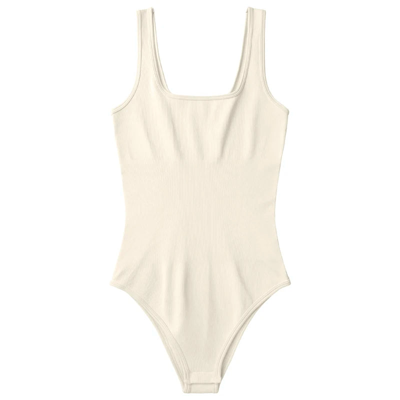 Hot Selling Sleeveless Workout Clothing Women Sport Jumpsuits Tight Bodysuits by DERILUJA LLC