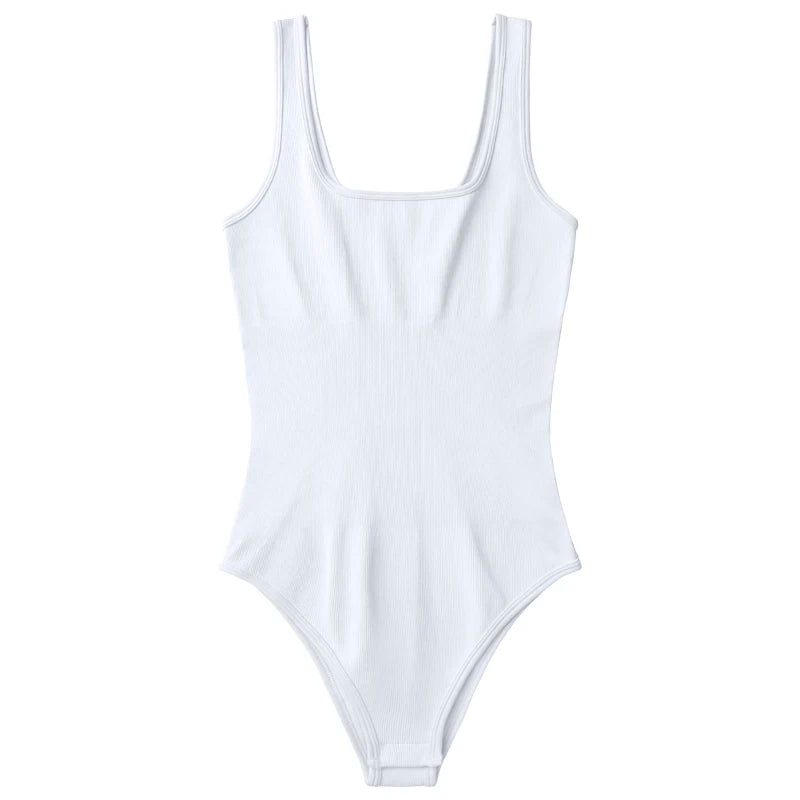 Hot Selling Sleeveless Workout Clothing Women Sport Jumpsuits Tight Bodysuits by DERILUJA LLC