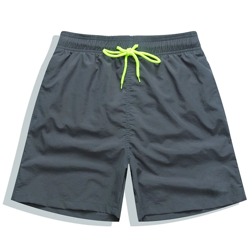 Summer Swim Pants Male Athletic Running Gym Quick Dry Swimsuit Size 4XL by DERILUJA LLC