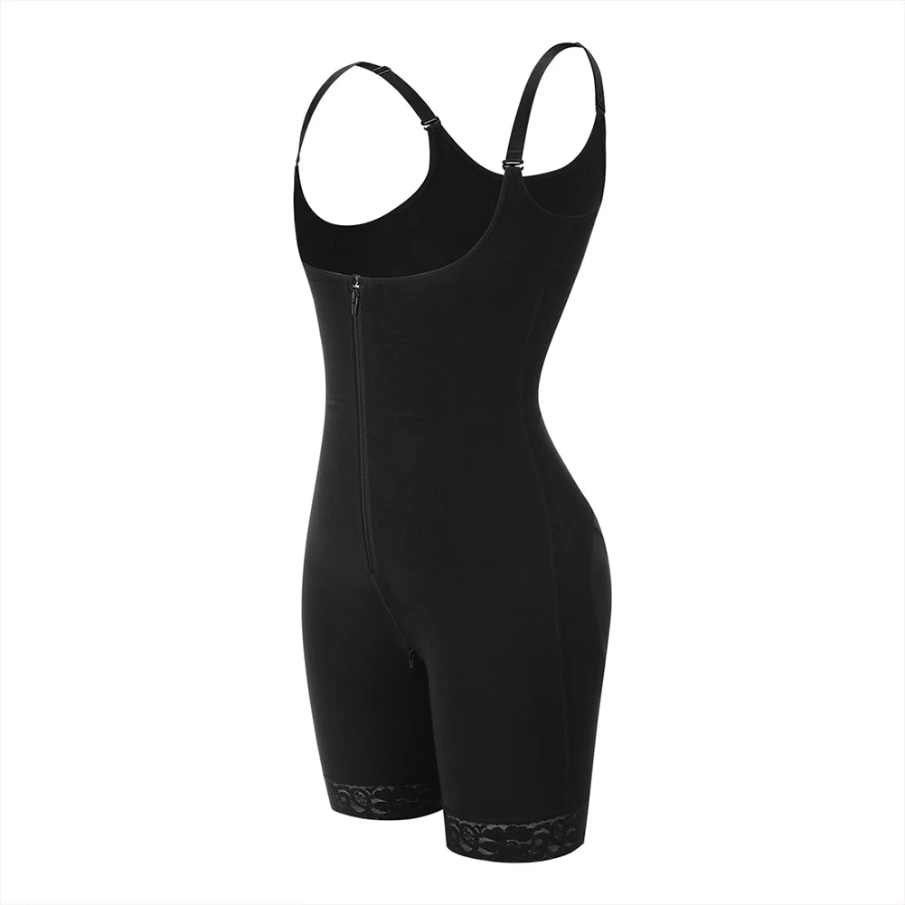 Straps Full Body Shaper Tummy Slimming Postpartum Stage 3 Girdle Push Up Butt Lifter Shapewear by DERILUJA LLC