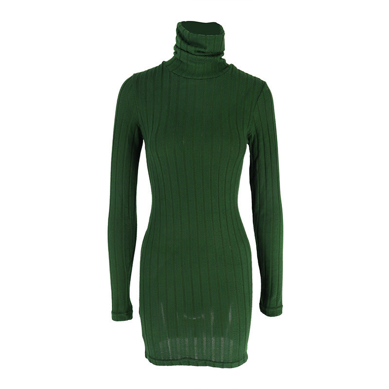 Women’s long-sleeve bodycon mini dress by DERILUJA LLC