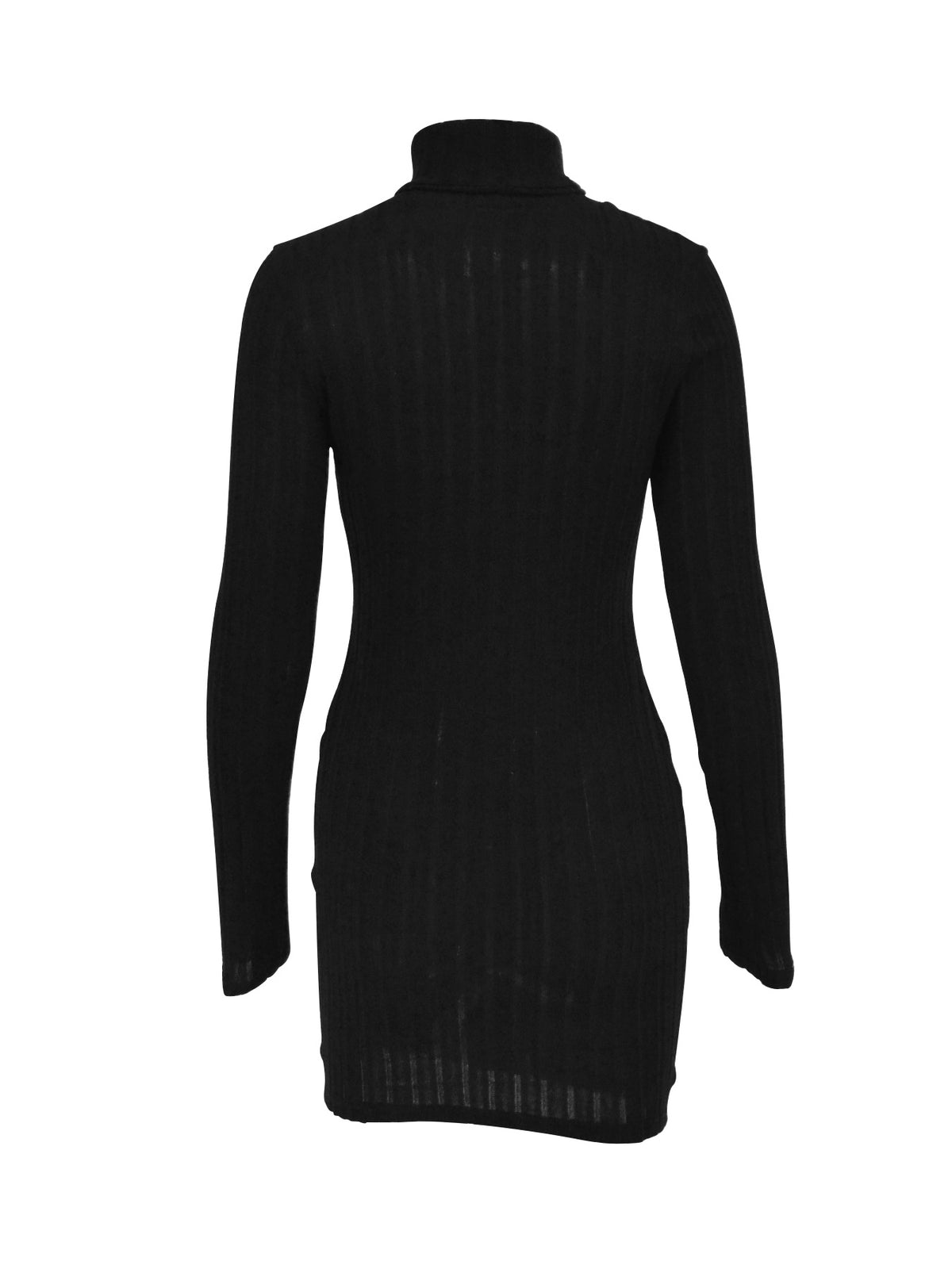 Women’s long-sleeve bodycon mini dress by DERILUJA LLC