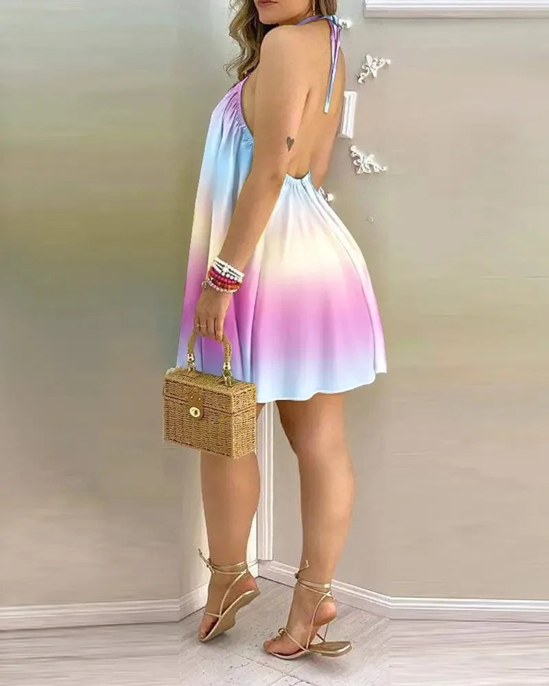 Dress Suitable for Spring Summer Beach Vacation Outfits. by DERILUJA LLC
