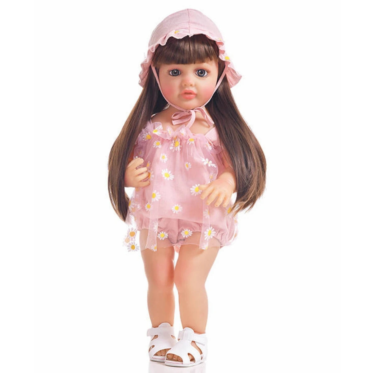 Doll Clothes Reborn Baby Dolls Clothes Dress For 55cm Reborn Doll DIY Handmade Princess Dress Dolls Accessories Kid Toy Gifts by DERILUJA LLC