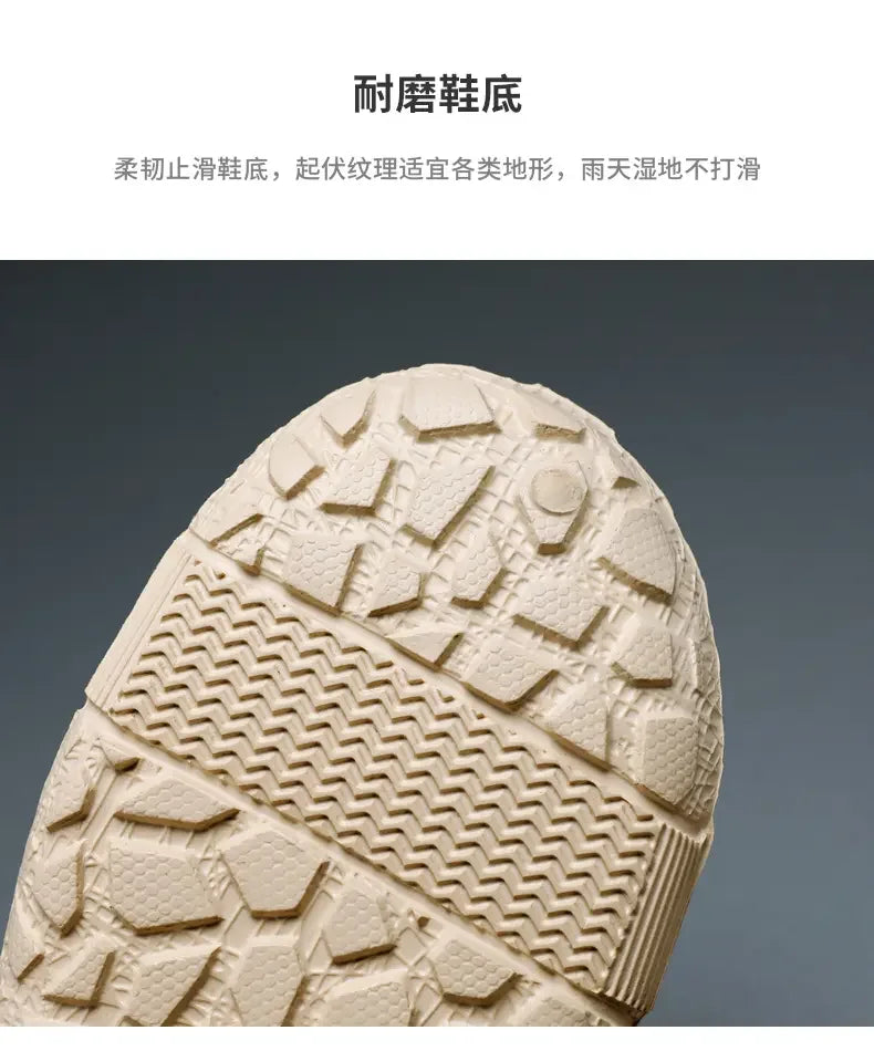 Summer Men's Outdoor Hollow Sandals Flat Bottom Non Slip Women's Garden Beach Breathable Soft Bottom Sneakers Large Sandals by DERILUJA LLC
