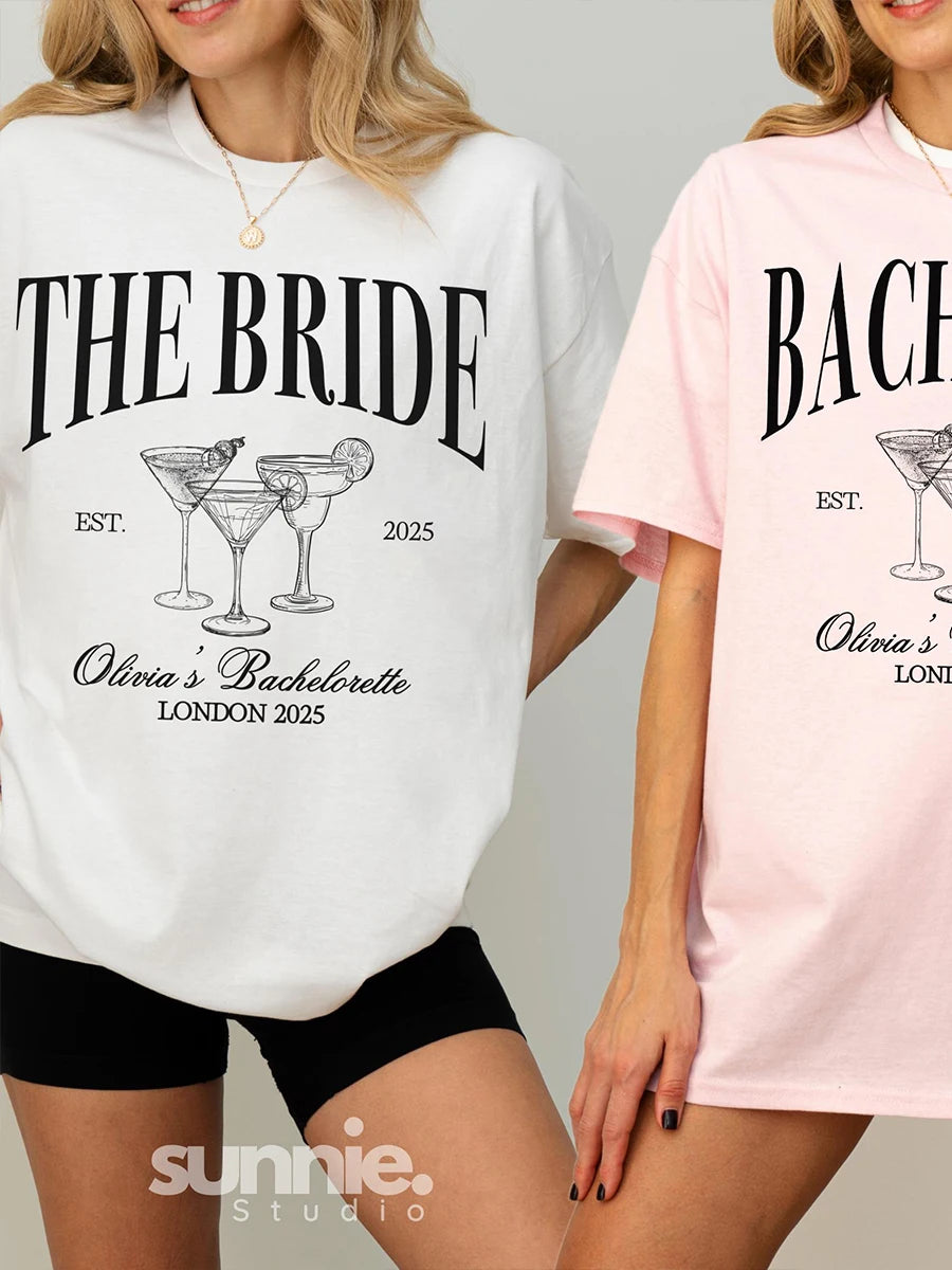 The Bach Club Hen Do T Shirt Hen Party Cocktail Shirt Bachelorette Funny Comfort Shirts Cotton Y2K Top Daily Trendy Streetwear 2026 by DERILUJA LLC