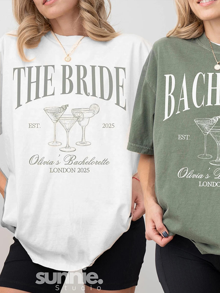 The Bach Club Hen Do T Shirt Hen Party Cocktail Shirt Bachelorette Funny Comfort Shirts Cotton Y2K Top Daily Trendy Streetwear 2026 by DERILUJA LLC