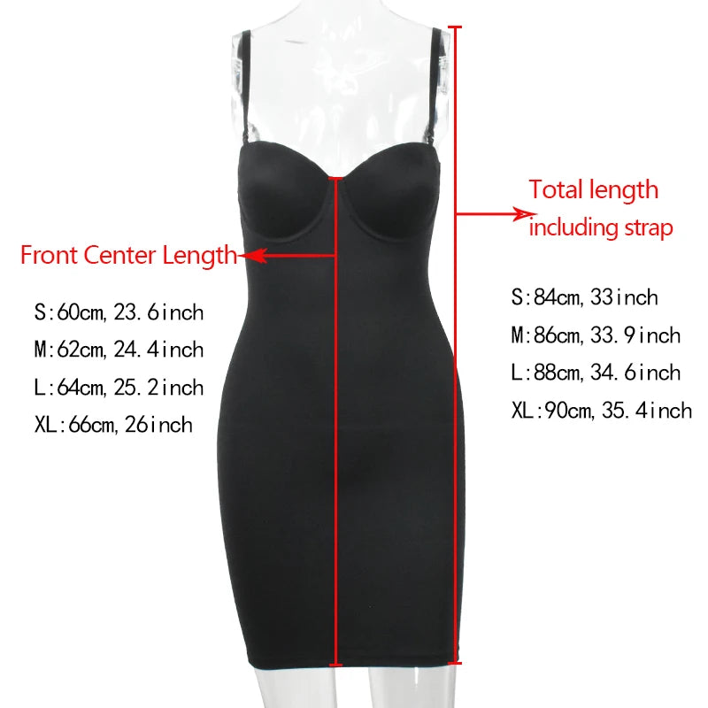 Short Bodycon Dress Backless Skinny Straps Solid Casual Sleeveless Summer High Waist Club Slim Mini Dresses Ladies Basic by DERILUJA LLC