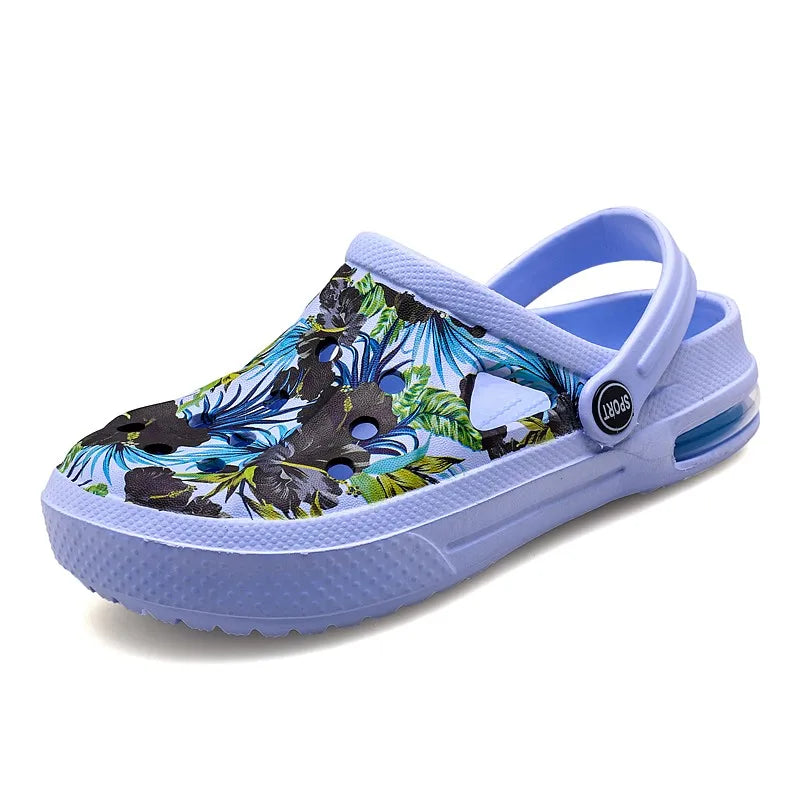 2006 Women's Ethnic Shoes Clogs Soft Sole Two-way Wear for Beach Mules and Pool Women Garden Slides Indoor Nursing Clogs Sandals by DERILUJA LLC