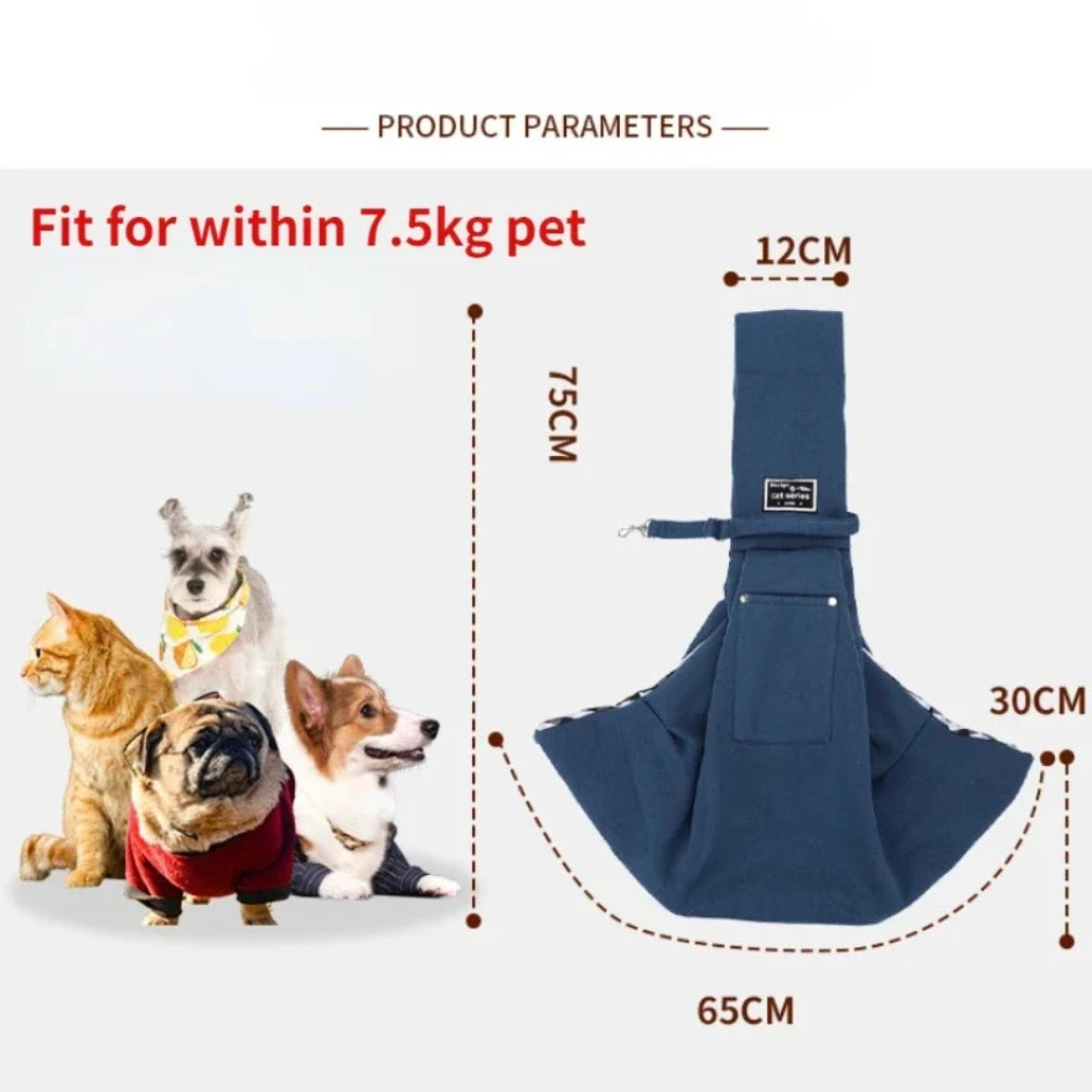 Comfortable Dog Bag Pet Crossbody Shoulder Bag Outdoor Travel Portable Cat Puppy Sling Carrier Bag Pet Carrying Supplies2025new