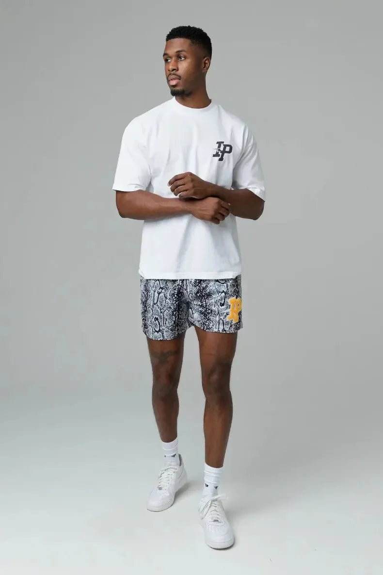 Mens Clothing IP Trend Casual Shorts Summer Fitness Sports Mesh Breathable Quick Dry Short Pants Man Beach Basketball Sweatpants by DERILUJA LLC
