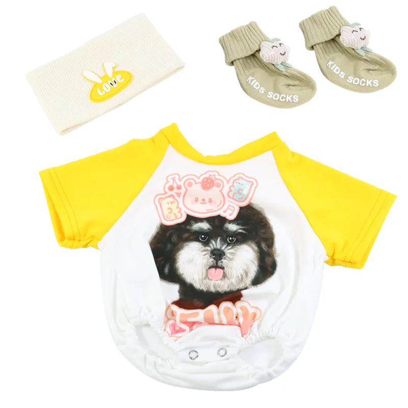 Doll Clothes Reborn Baby Dolls Clothes Dress For 55cm Reborn Doll DIY Handmade Princess Dress Dolls Accessories Kid Toy Gifts by DERILUJA LLC