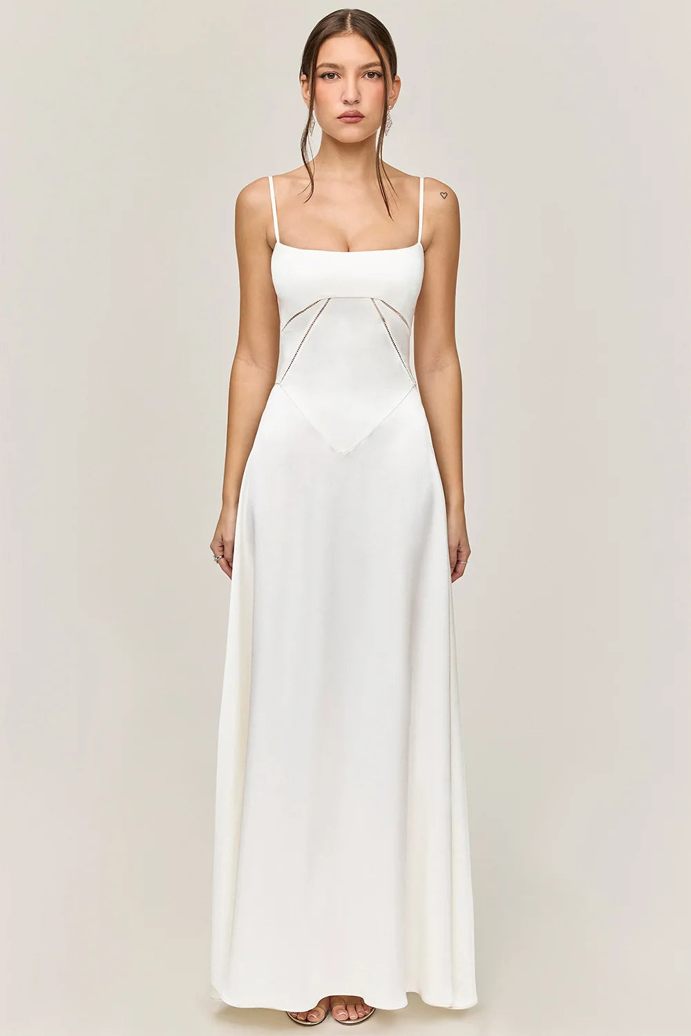Women's new sexy slip dress slim backless dress long evening dress for women by DERILUJA LLC