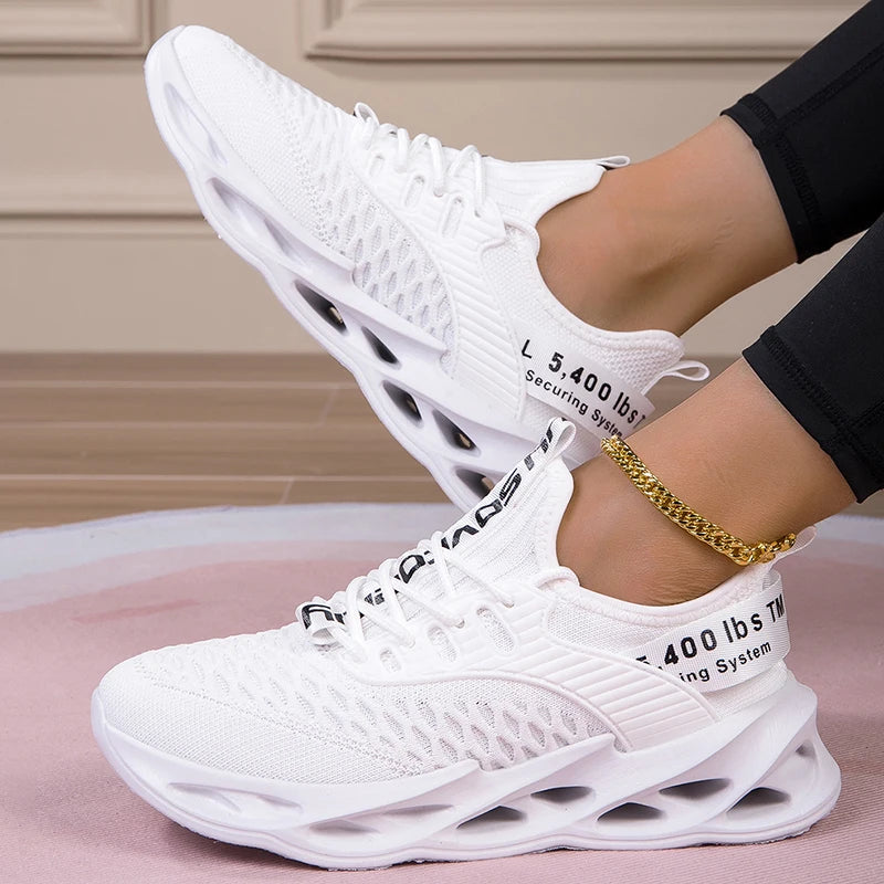 Women Sport Shoes Fashion Platform Sneakers Ladies Spring Winter Flats Running Shoes for Woman Plus Size 43 by Badon Shop LLC
