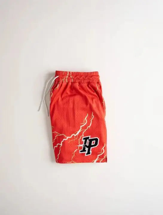 Mens Clothing IP Trend Casual Shorts Summer Fitness Sports Mesh Breathable Quick Dry Short Pants Man Beach Basketball Sweatpants by DERILUJA LLC