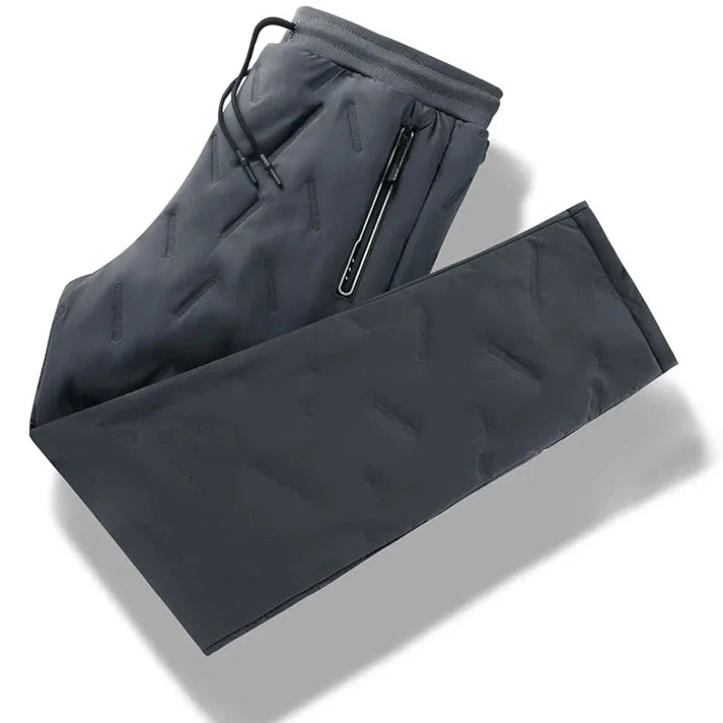 Sweatwear Winter Warm Lambswool Thicken Sweatpants Men Outdoors Casual Windproof Jogging Pants Brand High Quality Trousers Men by Badon Shop LLC