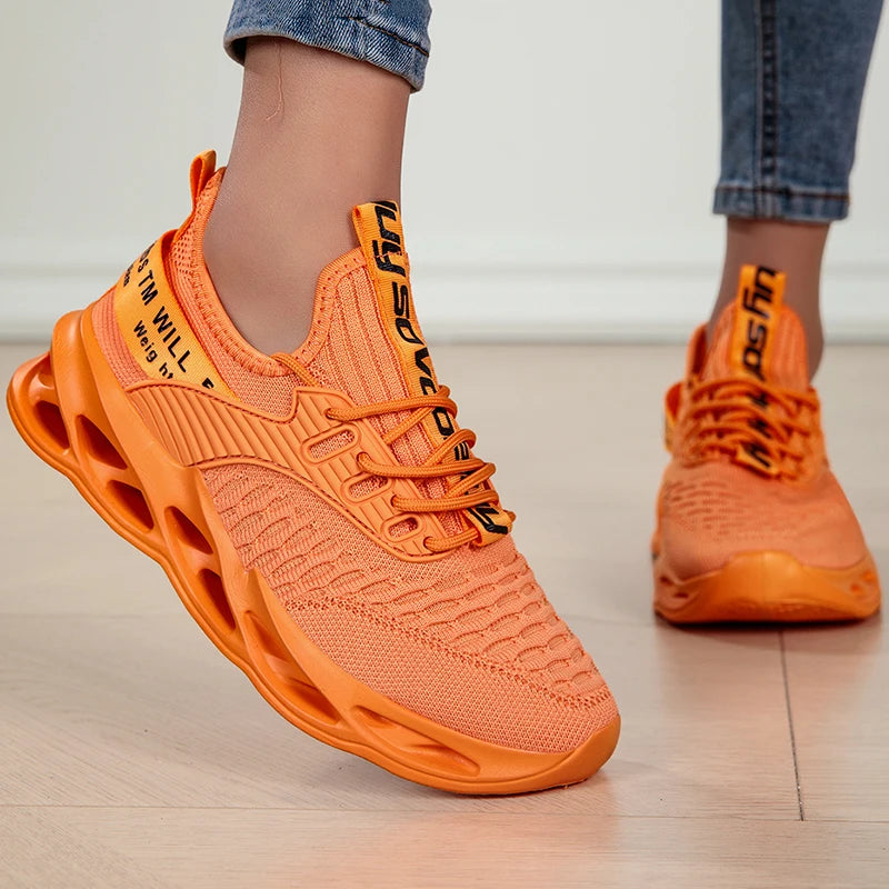 Women Sport Shoes Fashion Platform Sneakers Ladies Spring Winter Flats Running Shoes for Woman Plus Size 43 by Badon Shop LLC