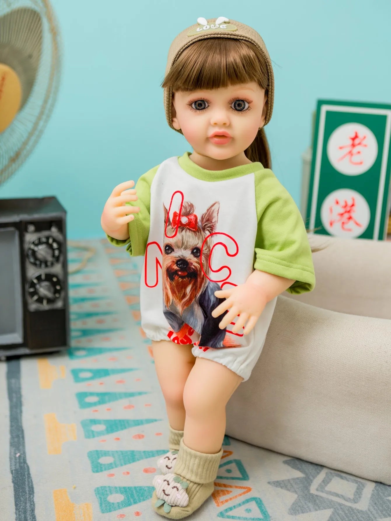 Doll Clothes Reborn Baby Dolls Clothes Dress For 55cm Reborn Doll DIY Handmade Princess Dress Dolls Accessories Kid Toy Gifts by DERILUJA LLC