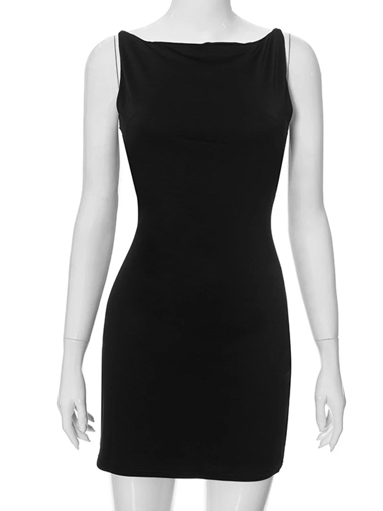 Summer Casual Fashion Mini Elegant Women Club Party Evening Dress 2026 by DERILUJA LLC