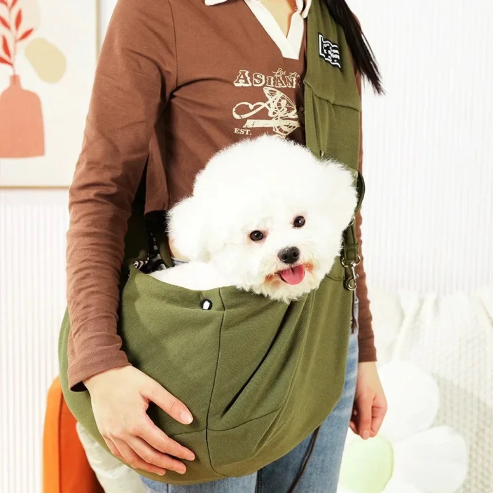 Comfortable Dog Bag Pet Crossbody Shoulder Bag Outdoor Travel Portable Cat Puppy Sling Carrier Bag Pet Carrying Supplies2025new