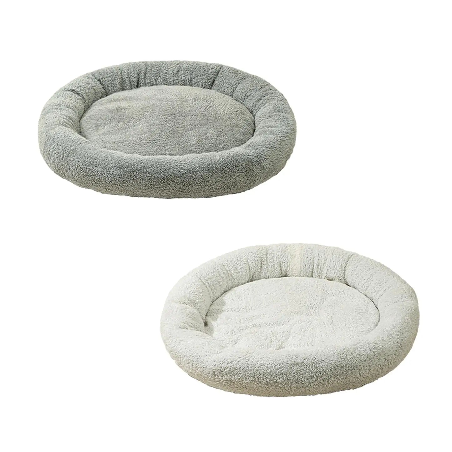 Luxurious Round Pet Bed for Furry Friends - Cozy Haven for Small by Badon Shop LLC