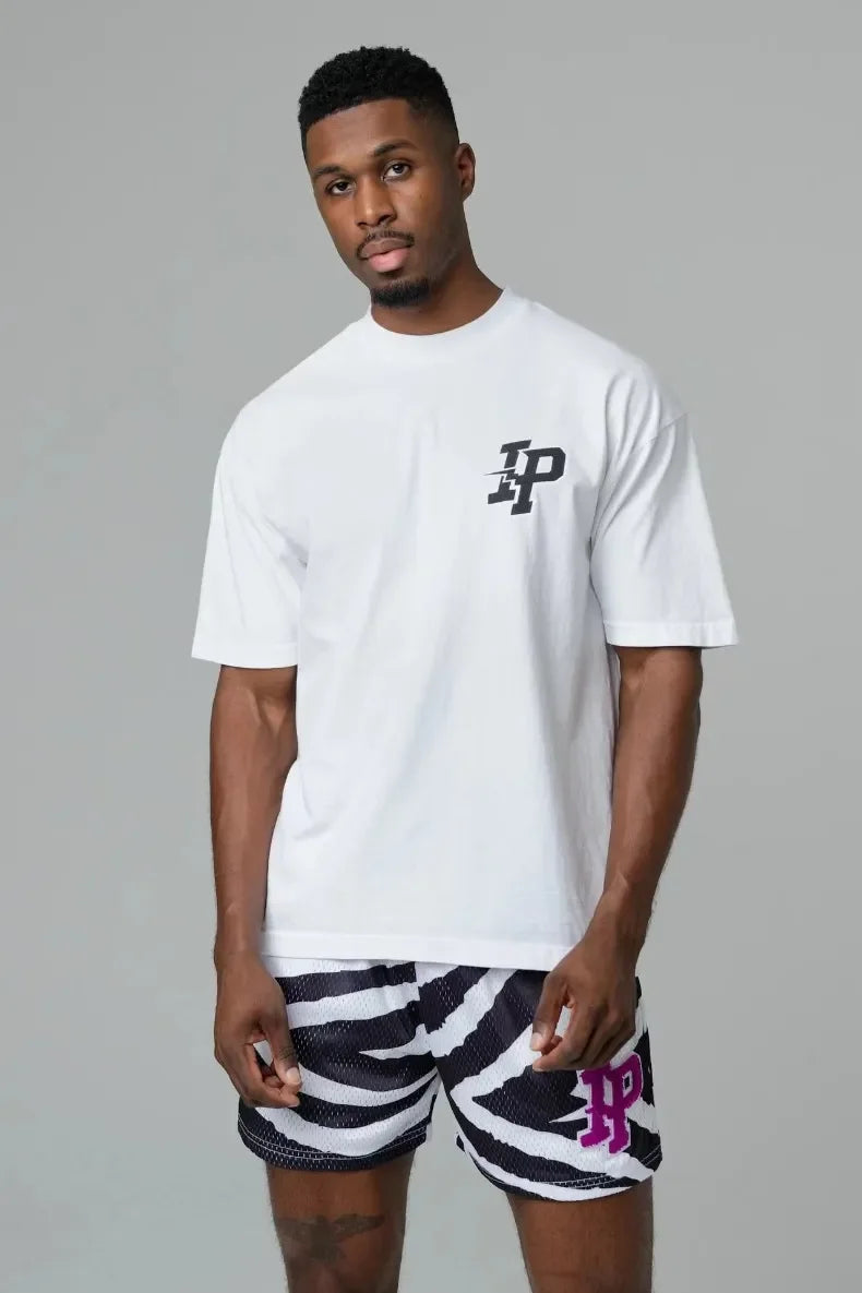 Mens Clothing IP Trend Casual Shorts Summer Fitness Sports Mesh Breathable Quick Dry Short Pants Man Beach Basketball Sweatpants by DERILUJA LLC
