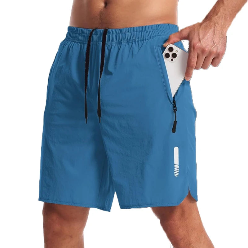 Men's Sport Shorts Sportswear Summer Running Shorts Beach Bottoms Gym Fitness Tracksuit Jogging Training Short Pants Men Shorts by DERILUJA LLC