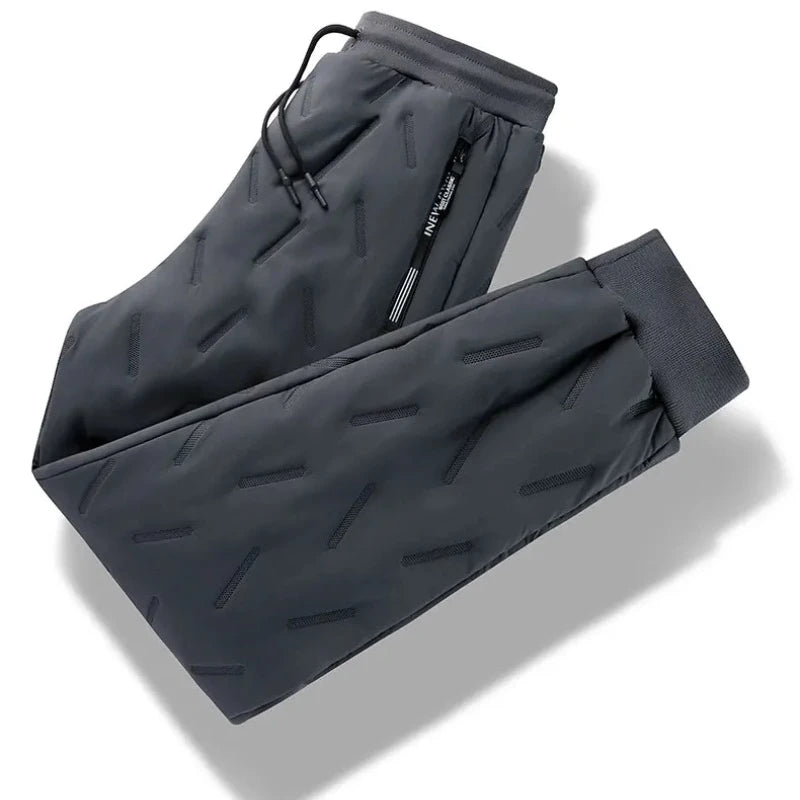 Sweatwear Winter Warm Lambswool Thicken Sweatpants Men Outdoors Casual Windproof Jogging Pants Brand High Quality Trousers Men by Badon Shop LLC