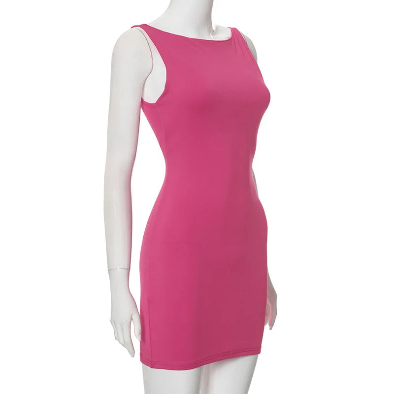 Summer Casual Fashion Mini Elegant Women Club Party Evening Dress 2026 by DERILUJA LLC