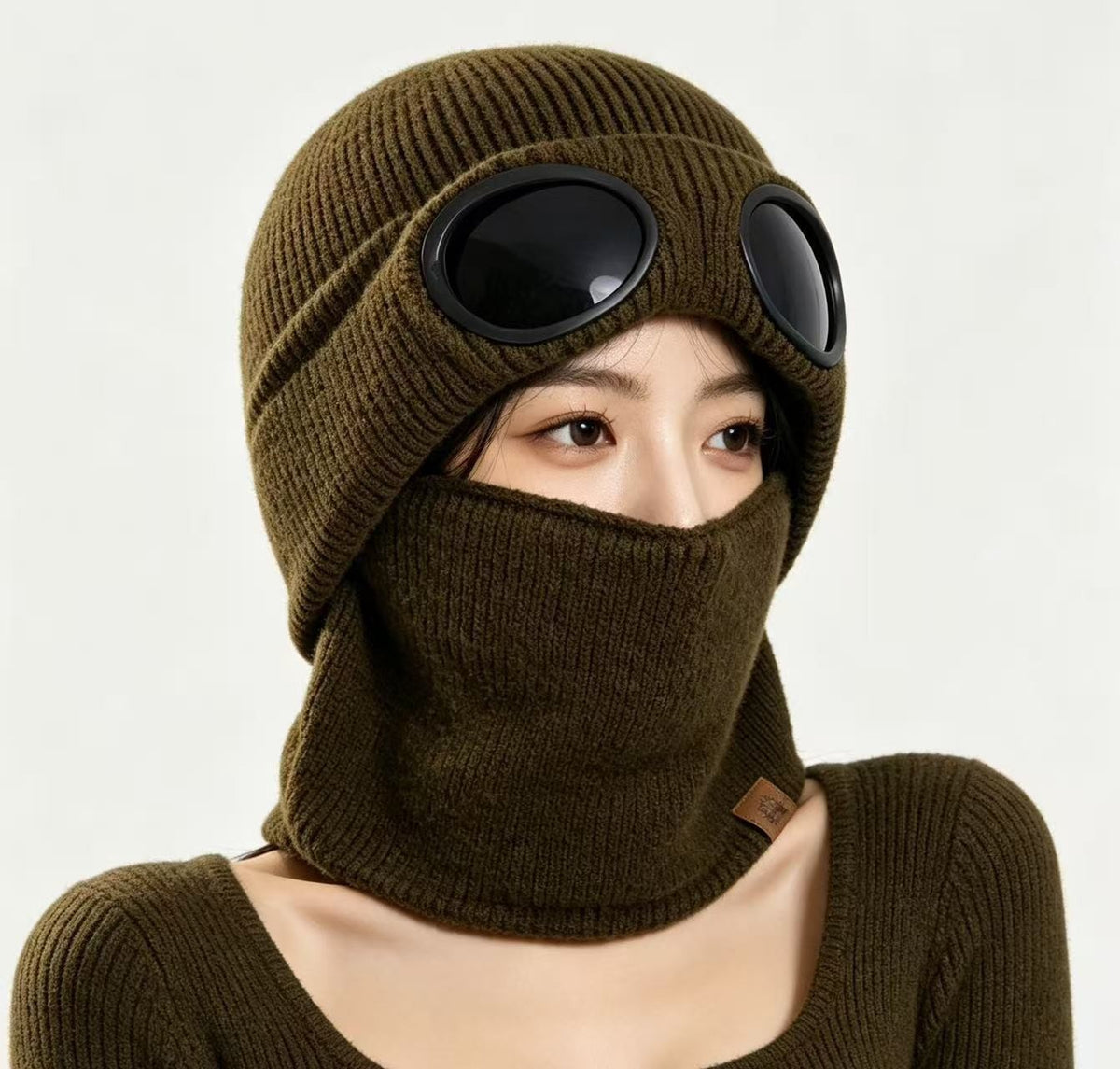 New Winter Knit Hat Unisex by DERILUJA LLC