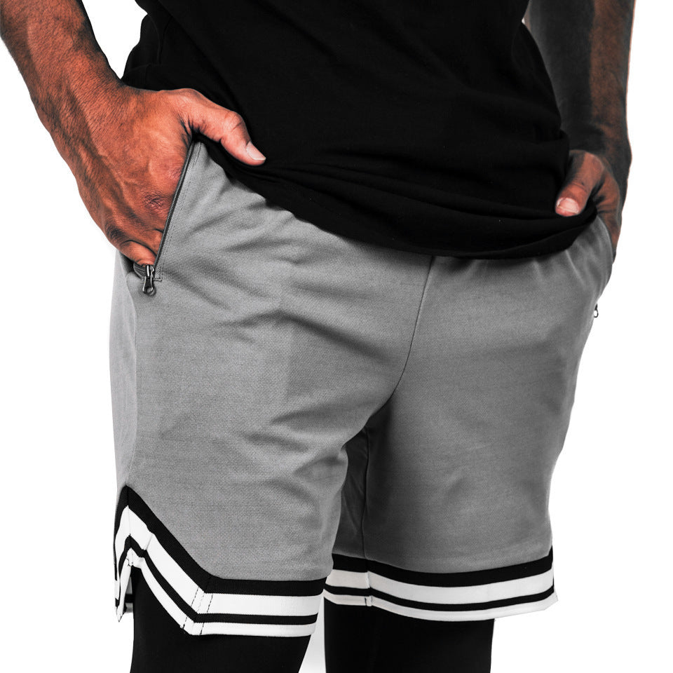 Running Exercise Shorts Men's Training Pant by DERILUJA LLC