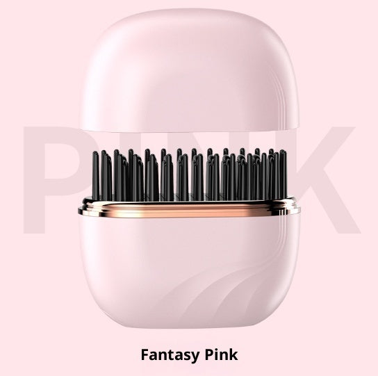 Mini Hair Straightening Comb Wireless Charging Portable Multifunctional Hair Care Not Hurt Hair Styling Comb Hair Straightener by My Store