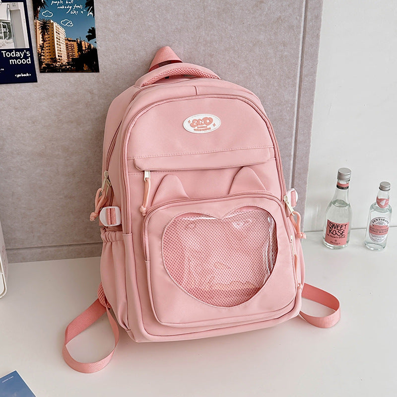 Large Capacity Backpack For Primary School Students by DERILUJA LLC